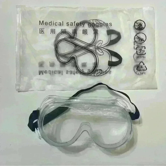 (5 PACK) Homvle Medical Grade Safety Anti Fog Goggles, Scratch and UV Resistant - Picture 9 of 9